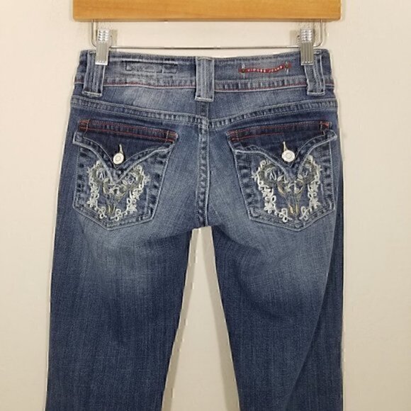 Vigoss Jeans Blue Size 0/25 - Picture 5 of 8